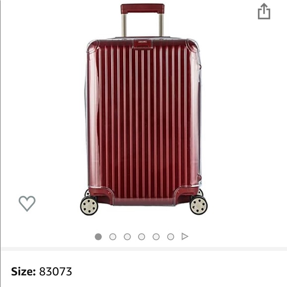 Handbags - Clear PVC Rimowa suitcase cover